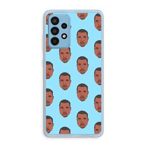 CaseCompany Kanye Call Me℃: Samsung Galaxy A52 Transparant Hoesje