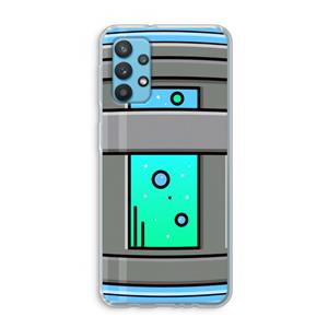 CaseCompany Chug Bottle: Samsung Galaxy A32 4G Transparant Hoesje