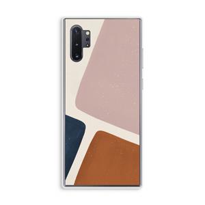 CaseCompany Geo #2: Samsung Galaxy Note 10 Plus Transparant Hoesje