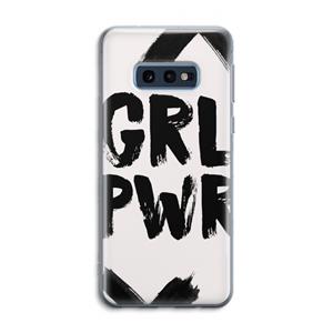 CaseCompany Girl Power #2: Samsung Galaxy S10e Transparant Hoesje