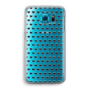 CaseCompany Hartjes: Samsung Galaxy S6 Transparant Hoesje
