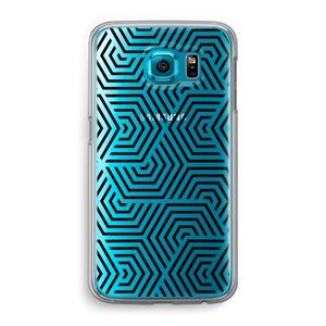 CaseCompany Magic pattern: Samsung Galaxy S6 Transparant Hoesje