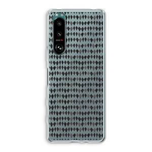 CaseCompany Crazy shapes: Sony Xperia 5 III Transparant Hoesje