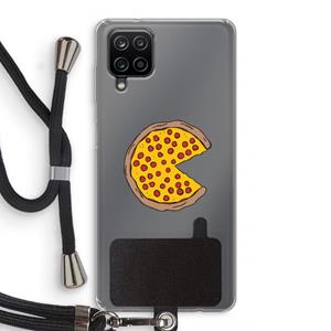 CaseCompany You Complete Me #2: Samsung Galaxy A12 Transparant Hoesje met koord