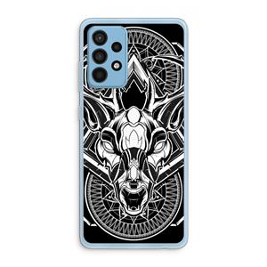 CaseCompany Oh Deer: Samsung Galaxy A52 Transparant Hoesje