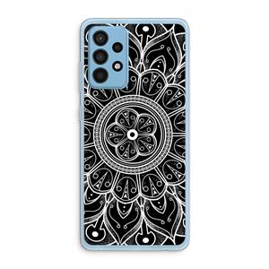 CaseCompany Roses Are Red: Samsung Galaxy A52 Transparant Hoesje