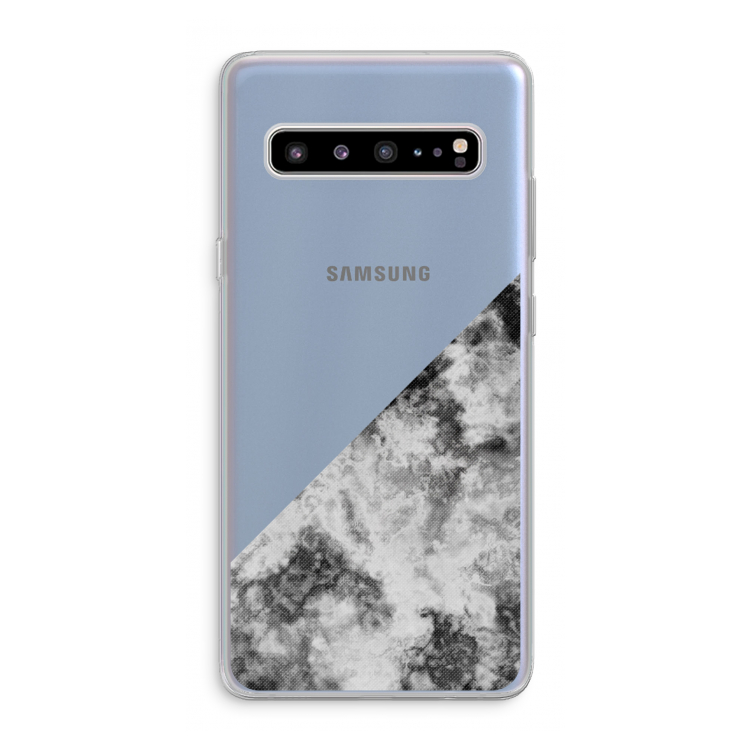CaseCompany Onweer: Samsung Galaxy S10 5G Transparant Hoesje