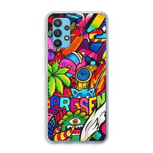 CaseCompany Represent: Samsung Galaxy A32 4G Transparant Hoesje