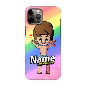 CaseCompany Chibi Maker man: Volledig geprint iPhone 12 Hoesje