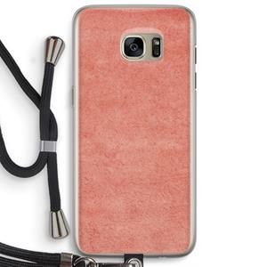 CaseCompany Marrakech Walls: Samsung Galaxy S7 Edge Transparant Hoesje met koord