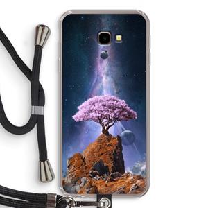 CaseCompany Ambition: Samsung Galaxy J4 Plus Transparant Hoesje met koord