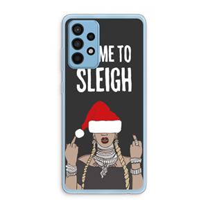CaseCompany Came To Sleigh: Samsung Galaxy A52 Transparant Hoesje