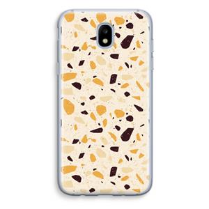 CaseCompany Terrazzo N°13: Samsung Galaxy J5 (2017) Transparant Hoesje