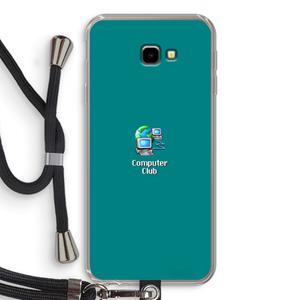 CaseCompany Win98: Samsung Galaxy J4 Plus Transparant Hoesje met koord