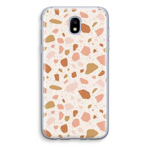 CaseCompany Terrazzo N°18: Samsung Galaxy J5 (2017) Transparant Hoesje