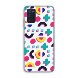 CaseCompany 8-bit N°2: Samsung Galaxy A03s Transparant Hoesje