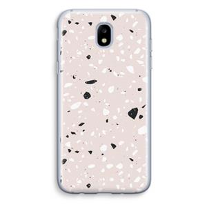 CaseCompany Terrazzo N°20: Samsung Galaxy J5 (2017) Transparant Hoesje