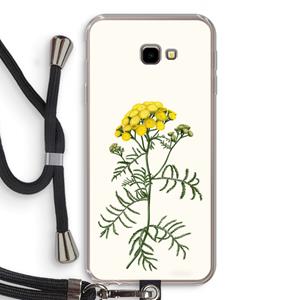 CaseCompany Tansy: Samsung Galaxy J4 Plus Transparant Hoesje met koord
