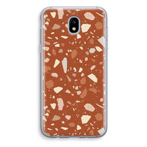 CaseCompany Terrazzo N°22: Samsung Galaxy J5 (2017) Transparant Hoesje