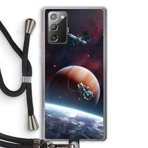 CaseCompany Examiner: Samsung Galaxy Note 20 / Note 20 5G Transparant Hoesje met koord