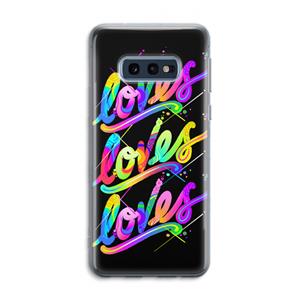 CaseCompany Loves: Samsung Galaxy S10e Transparant Hoesje