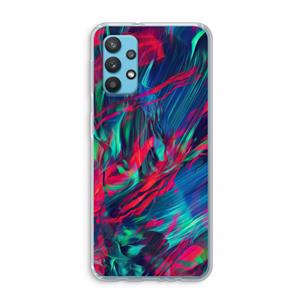 CaseCompany Pilgrims Of The Sea: Samsung Galaxy A32 4G Transparant Hoesje