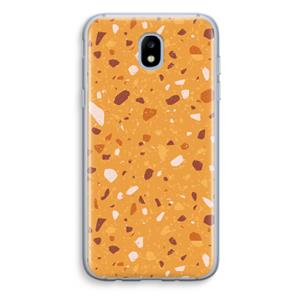 CaseCompany Terrazzo N°24: Samsung Galaxy J5 (2017) Transparant Hoesje