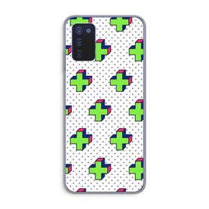 CaseCompany 8-bit N°10: Samsung Galaxy A03s Transparant Hoesje