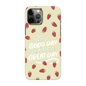 CaseCompany Don't forget to have a great day: Volledig geprint iPhone 12 Hoesje