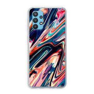 CaseCompany Quantum Being: Samsung Galaxy A32 4G Transparant Hoesje