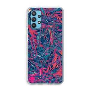 CaseCompany Sleeping Dreams: Samsung Galaxy A32 4G Transparant Hoesje