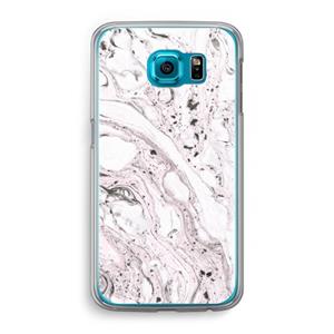 CaseCompany Mengelmoes: Samsung Galaxy S6 Transparant Hoesje