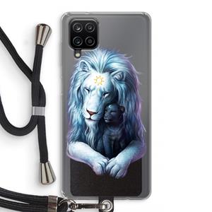 CaseCompany Child Of Light: Samsung Galaxy A12 Transparant Hoesje met koord