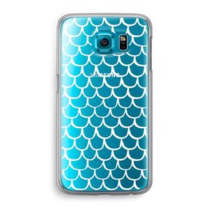 CaseCompany Dakpannetjes: Samsung Galaxy S6 Transparant Hoesje