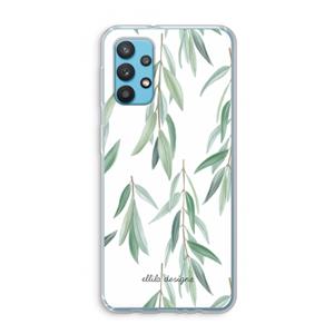 CaseCompany Branch up your life: Samsung Galaxy A32 4G Transparant Hoesje