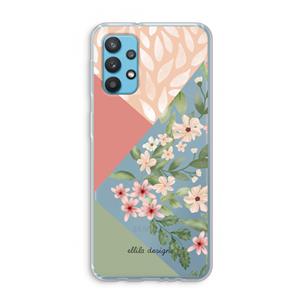 CaseCompany Sweet heaven geometrics: Samsung Galaxy A32 4G Transparant Hoesje