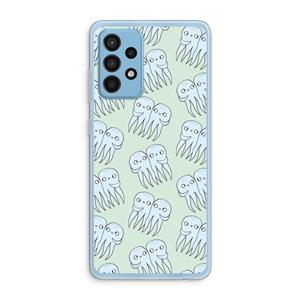 CaseCompany Octopussen: Samsung Galaxy A52 Transparant Hoesje