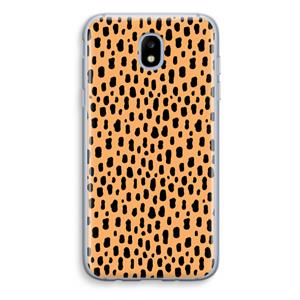 CaseCompany Panter: Samsung Galaxy J5 (2017) Transparant Hoesje