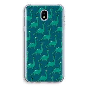 CaseCompany Diplodocus: Samsung Galaxy J5 (2017) Transparant Hoesje