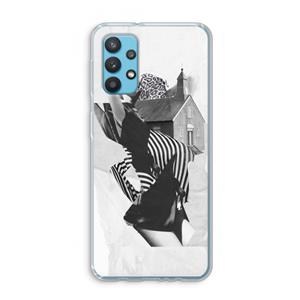 CaseCompany House: Samsung Galaxy A32 4G Transparant Hoesje