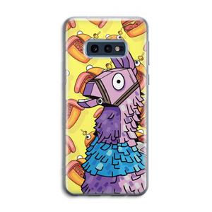 CaseCompany Loot Burger: Samsung Galaxy S10e Transparant Hoesje
