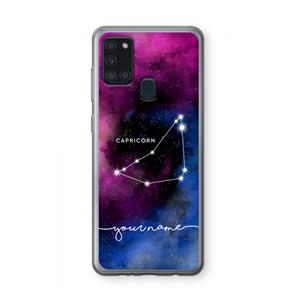 CaseCompany Sterrenbeeld - Donker: Samsung Galaxy A21s Transparant Hoesje