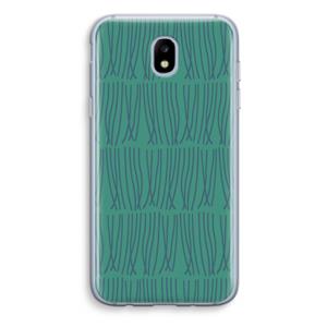 CaseCompany Swirls: Samsung Galaxy J5 (2017) Transparant Hoesje