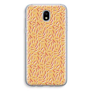 CaseCompany Camouflage: Samsung Galaxy J5 (2017) Transparant Hoesje