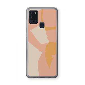 CaseCompany Bikini body: Samsung Galaxy A21s Transparant Hoesje