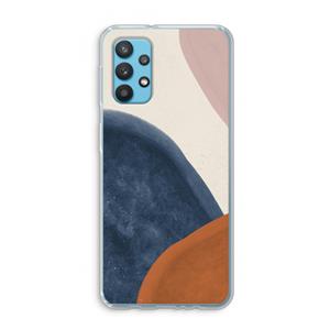 CaseCompany Geo #1: Samsung Galaxy A32 4G Transparant Hoesje