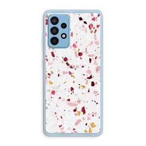 CaseCompany Terrazzo N°9: Samsung Galaxy A52 Transparant Hoesje