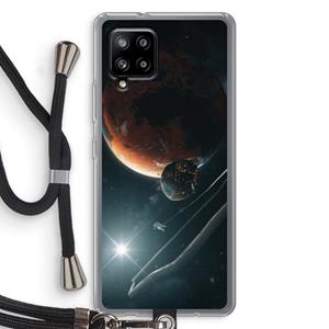 CaseCompany Mars Renaissance: Samsung Galaxy A42 5G Transparant Hoesje met koord
