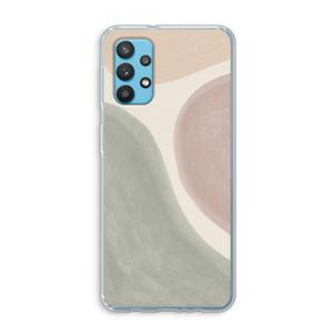 CaseCompany Geo #6: Samsung Galaxy A32 4G Transparant Hoesje