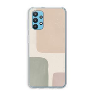 CaseCompany Geo #7: Samsung Galaxy A32 4G Transparant Hoesje